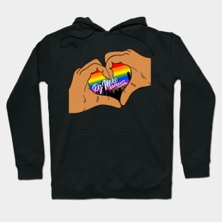 DJ Mike Marquez Pride Hands Hoodie